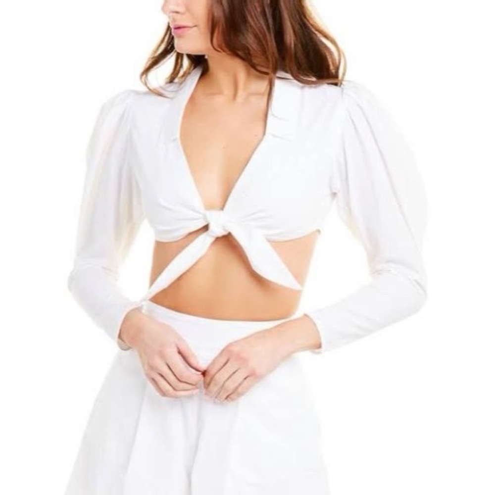WEWOREWHAT BISOU ROPE TOP